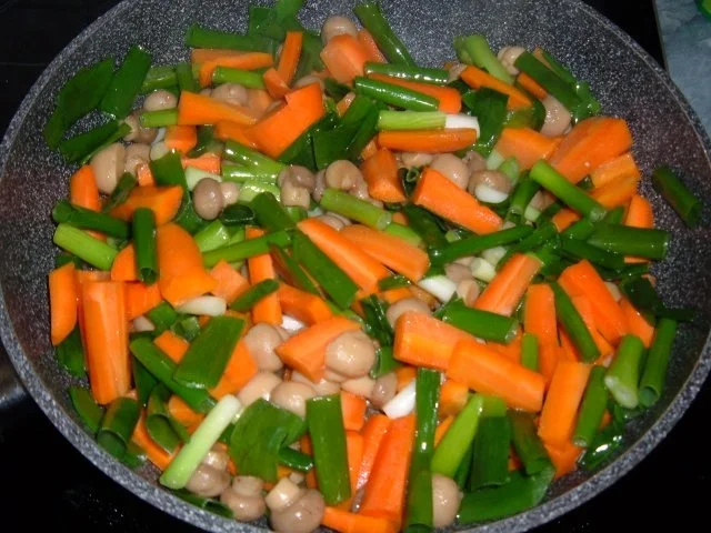 Fleisch : Schnitzelpfanne mit Champignons - Rezept - Bild Nr. 5