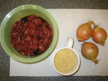 Rindfleisch mit Zwiebeln chinesisch - Rezept - Bild Nr. 2