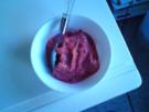 Schnelles Himbeereis - Rezept