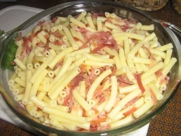 Schinkenmaccharoni alla Rosa - Rezept - Bild Nr. 4