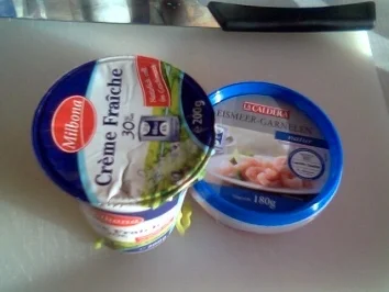 Rezept: Silkes Lauch-Gemüse-Pfanne mit Garnelen und Penne Bild Nr. 4 Silkes Lauch-Gemüse-Pfanne mit Garnelen und Penne - Rezept - Bild Nr. 4