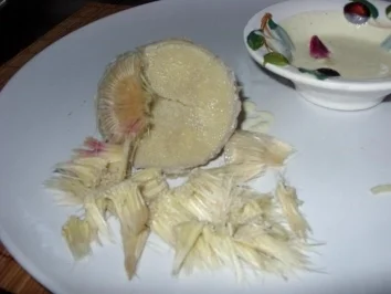 Artischocken mit Orangen-Dip - Rezept - Bild Nr. 7