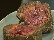 Entrecôte in der Salzkruste mit kalter Pfeffersoße - Rezept