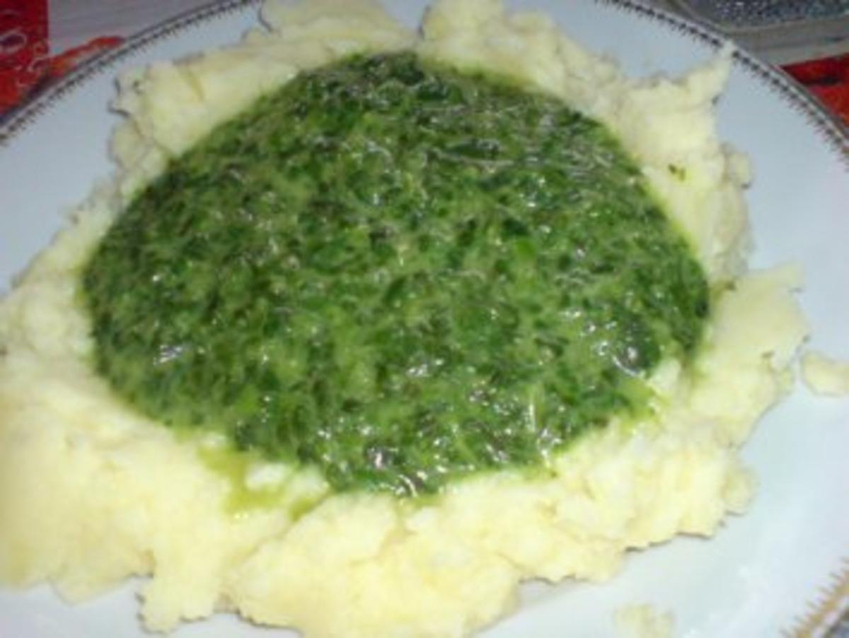 Spinat mit Kartoffelbrei und Spiegelei - Rezept - Bild Nr. 10