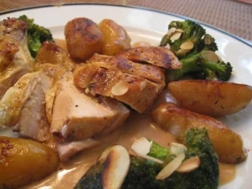 Rezept: Gebratene Maispoulardenbrust an Gorgonzolasauce Bild Nr. 3 Gebratene Maispoulardenbrust an Gorgonzolasauce - Rezept - Bild Nr. 3