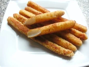 Panierter Spargel - Rezept