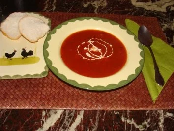Suppe : -Meine Tomatensuppe- Nr.3 - Rezept