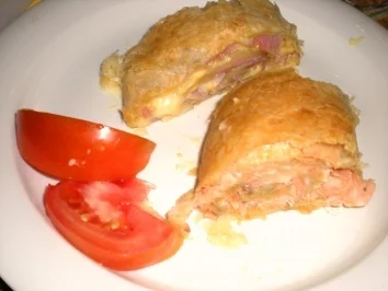 FISCH: Lachs-Blätterteigrolle - Rezept - Bild Nr. 4