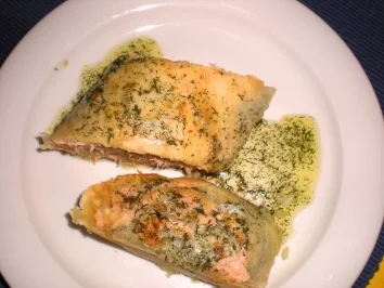 FISCH: Lachs-Blätterteigrolle - Rezept - Bild Nr. 6