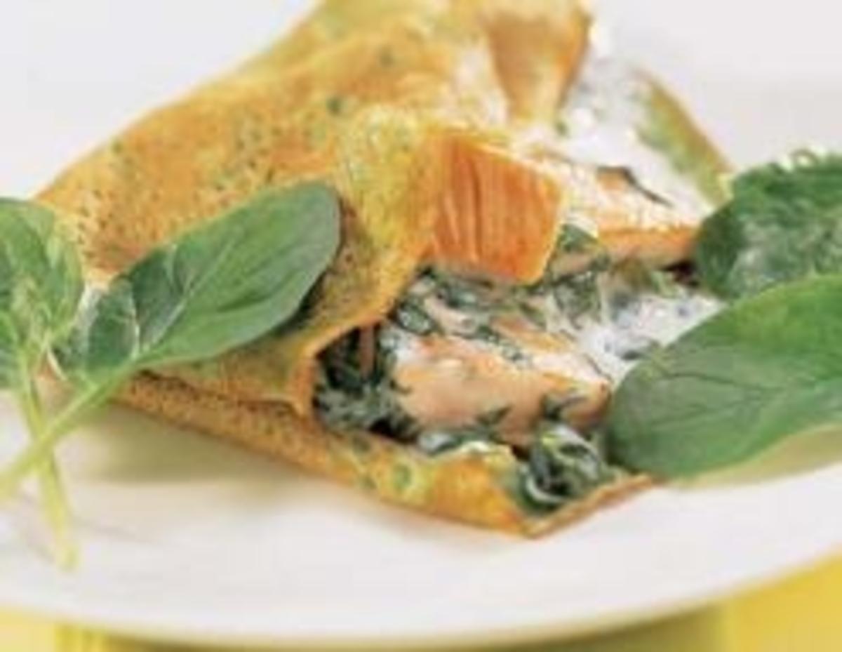 Spinatpalatschinken - Rezept