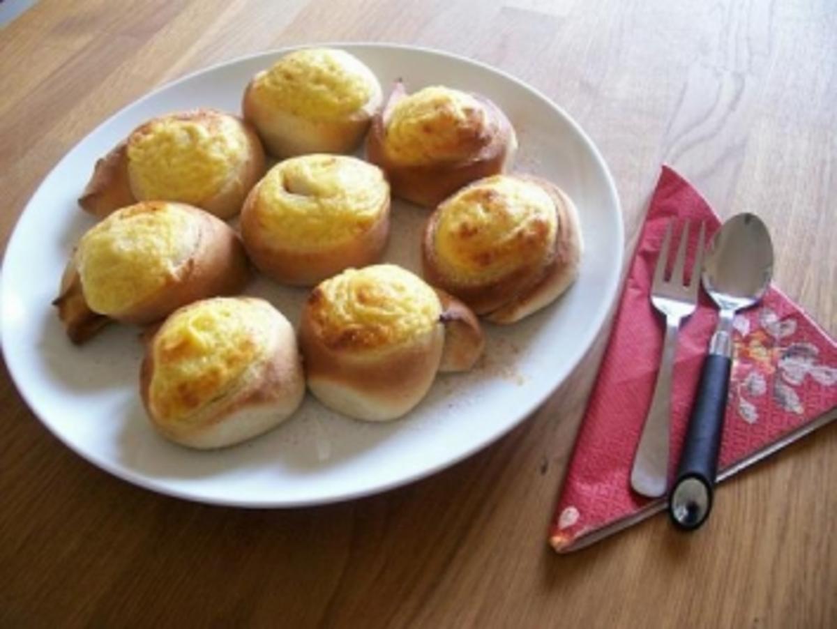 Zimtschnecken (Kanelsnurrer) - Rezept mit Bild - kochbar.de