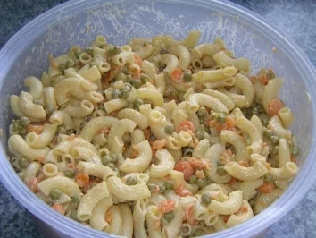 Rezept: Einfacher Nudelsalat Einfacher Nudelsalat - Rezept