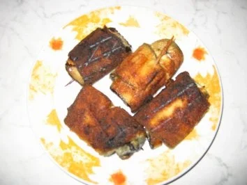 Rezept: Auberginenröllchen Auberginenröllchen - Rezept
