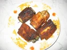 Auberginenröllchen - Rezept
