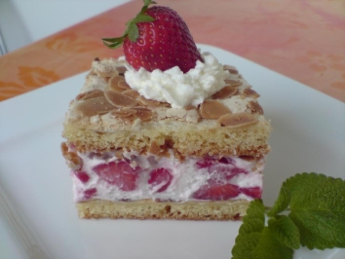 Hanchen-Jansen Kuchen mit Stachelbeeren oder frischen Erdbeeren -
Rezept Von Einsendungen Beggy