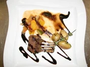 Rezept: Marinierte Lammkoteletts auf Ratatouille an jungen Kräuterkartoffeln Marinierte Lammkoteletts auf Ratatouille an jungen Kräuterkartoffeln - Rezept