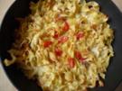 Bandnudeln mit Parmaschinken - Rezept
