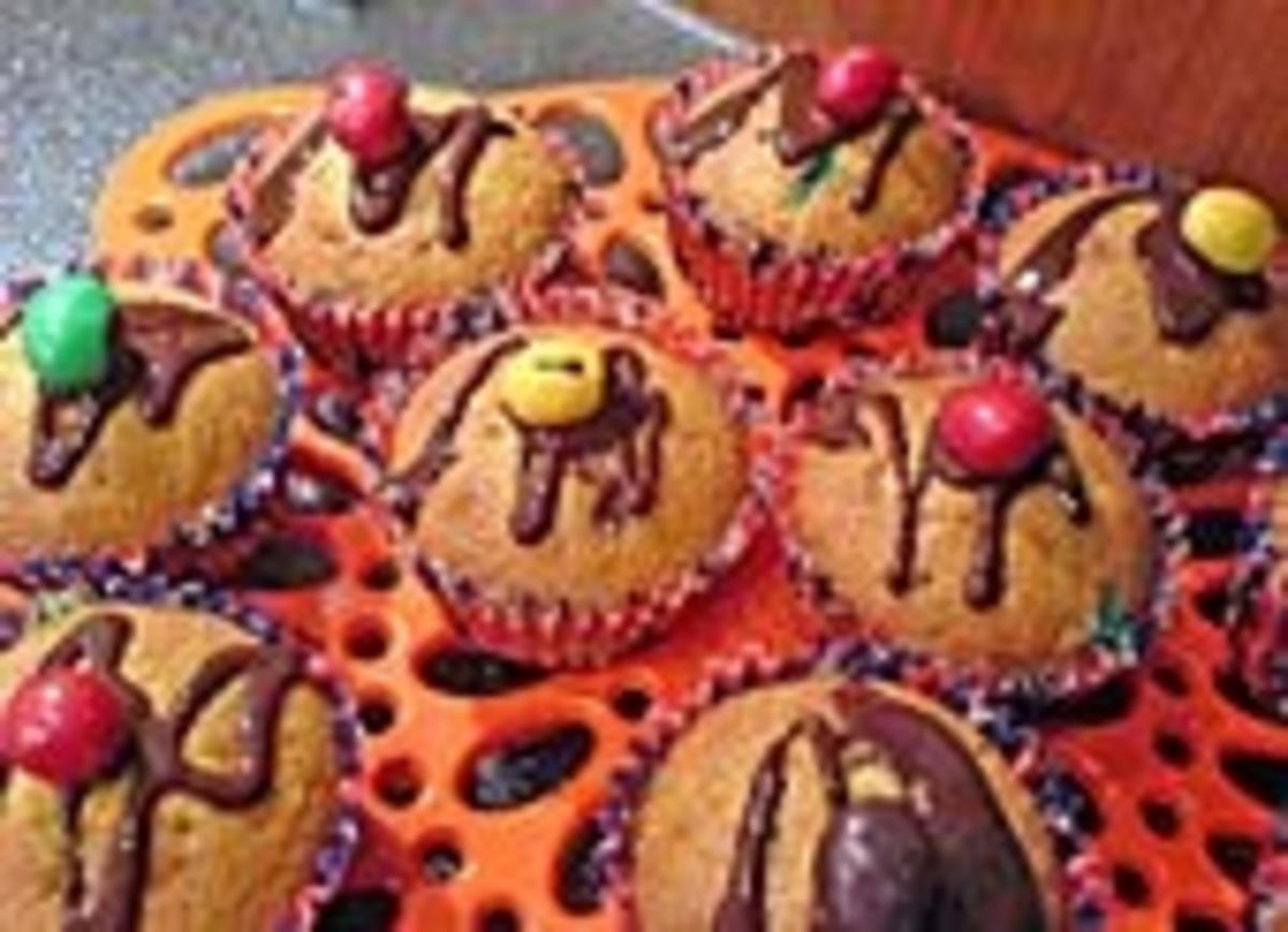 Bilder für Marzipan-Smaties-Muffins - Rezept