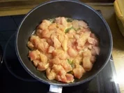 Nudeln mit Hähnchen in Senf-Sahne-Sauce - Rezept