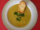 Suppe : -Meine Avocadosuppe mit Gambas - Rezept