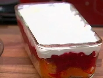 Melba-Eisterrine - Rezept