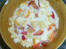 Obstsalat in Milchbad - Rezept