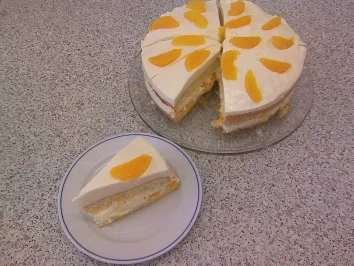 Rezept: Orangen-Creme-Torte Orangen-Creme-Torte - Rezept