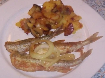 Gebratene Stinte - Rezept