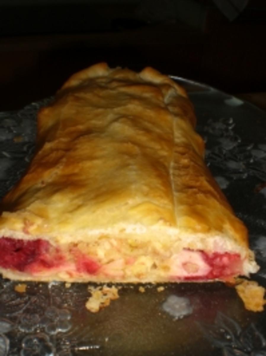 Schneller Himbeer-Apfel Strudel - Rezept - Bild Nr. 4