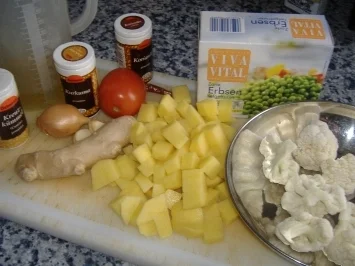 Rezept: Kartoffel-Curry Bild Nr. 2 Kartoffel-Curry - Rezept - Bild Nr. 2