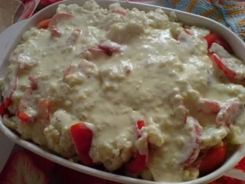 Rezept: Gratinierte Kasselerpfanne Bild Nr. 9 Gratinierte Kasselerpfanne - Rezept - Bild Nr. 9