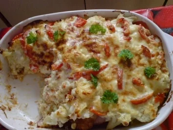 Rezept: Gratinierte Kasselerpfanne Bild Nr. 14 Gratinierte Kasselerpfanne - Rezept - Bild Nr. 14