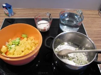 Rezept: "SUPPE" Kartoffelcremesuppe Bild Nr. 3 "SUPPE" Kartoffelcremesuppe - Rezept - Bild Nr. 3