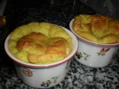 Luftiges grünes Spargelsouffle - Rezept