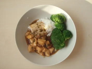 Huhn mit Teriyaki und Broccoli - Rezept