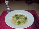 Farfalle mit Käse-Sahne-Sauce - Rezept