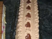 Schoko-Sahne-Rolle - Rezept