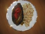 Gefüllte Auberginen im Backofen  (Karniyarik) - Rezept