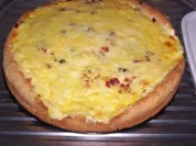Spargelpizza mit Sauce Hollandaise - Rezept