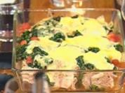 Kalbskoteletts mit Spinat und Fontina - Rezept