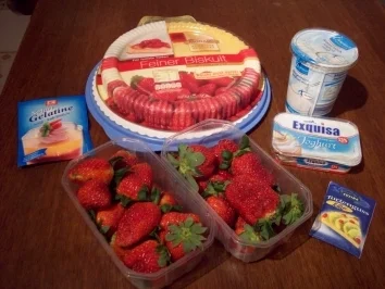 Erdbeer-Mosaik-Tortenboden - Rezept - Bild Nr. 2