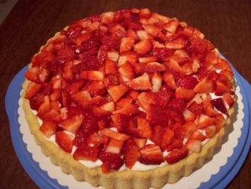 Erdbeer-Mosaik-Tortenboden - Rezept - Bild Nr. 5