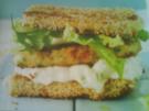Sesamtoast-Shrimps-Burger - Rezept