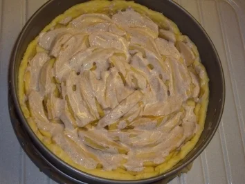 Kikis Schwedischer Apfelkuchen "light" - Rezept - Bild Nr. 4