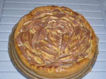 Kikis Schwedischer Apfelkuchen "light" - Rezept - Bild Nr. 5