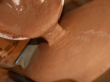 Rezept: schokoladige Weichselschnitten Bild Nr. 4 schokoladige Weichselschnitten - Rezept - Bild Nr. 4