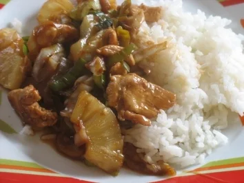 Rezept: hähnchenfilet süß-sauer hähnchenfilet süß-sauer - Rezept