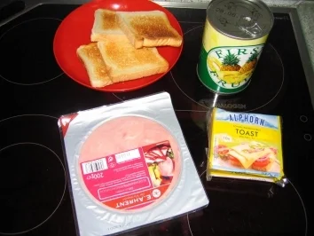 Rezept: Hawaitoasst Bild Nr. 2 Hawaitoasst - Rezept - Bild Nr. 2