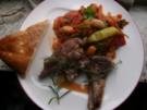 Limabohnenauflauf mit frischen Lammkottelets - Rezept