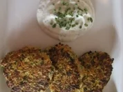 Gemüsefrikadellen mit Kräuterquark - Rezept